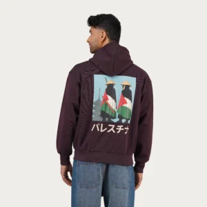 Unisex Premium Oversize Hoodie - PEACE - Image 3