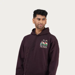 Unisex Premium Oversize Hoodie - PEACE - Image 2